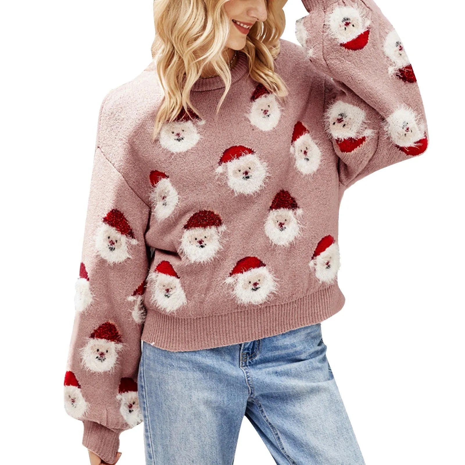 Ladies Oversized Christmas Jumper - Home Items Direct