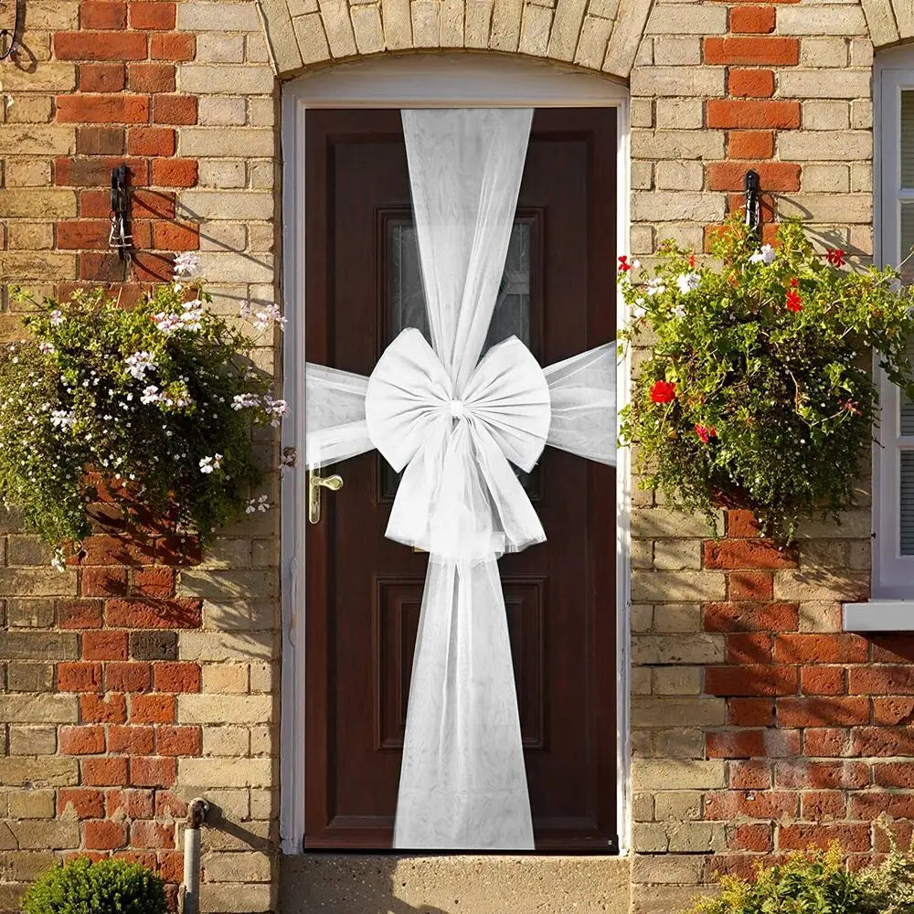 Christmas Door Ribbon Bow - Home Items Direct