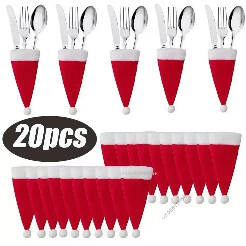 Christmas Cutlery Holder - Home Items Direct