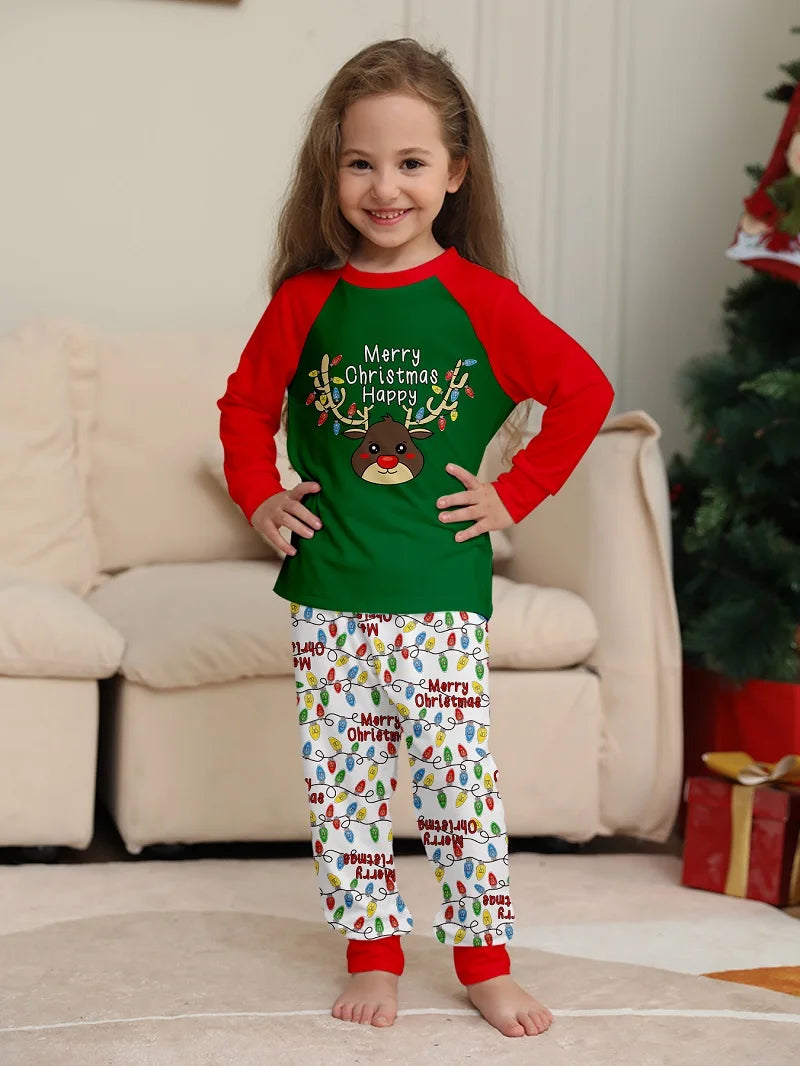 Christmas Print Family Pyjamas - Home Items Direct