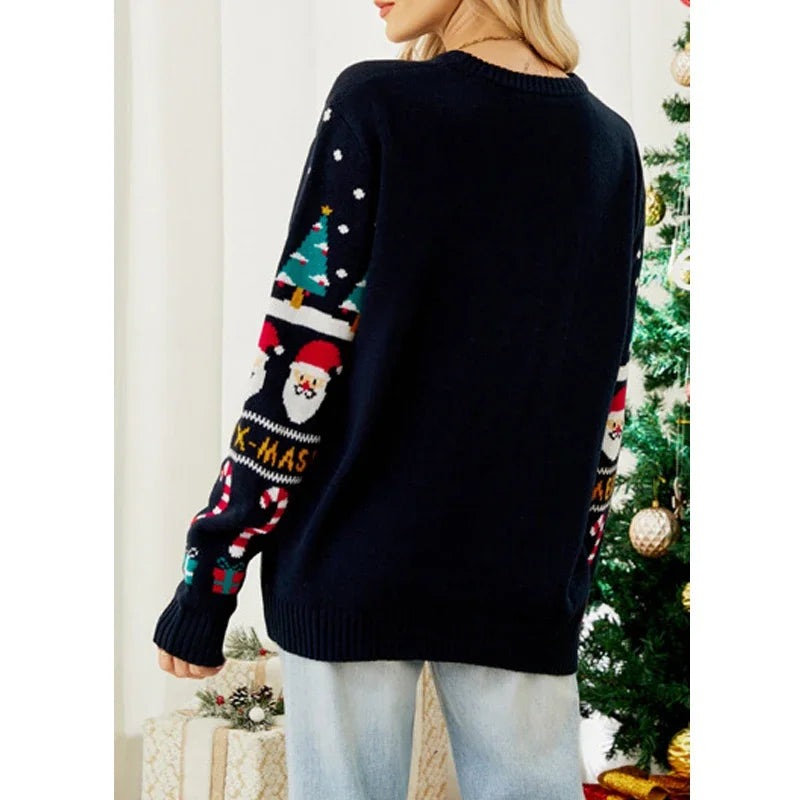 Ladies 'Merry Xmas' Jumper - Home Items Direct