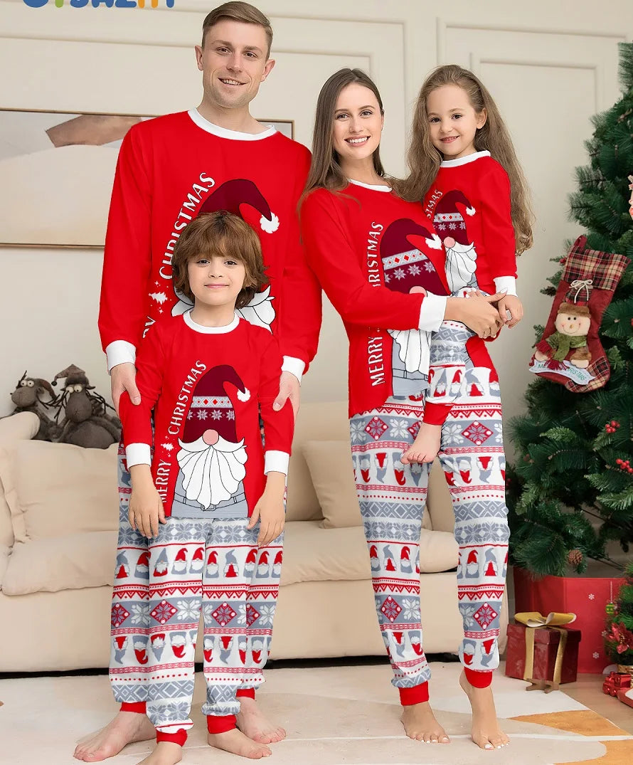 Santa Family Christmas Pyjamas - Home Items Direct
