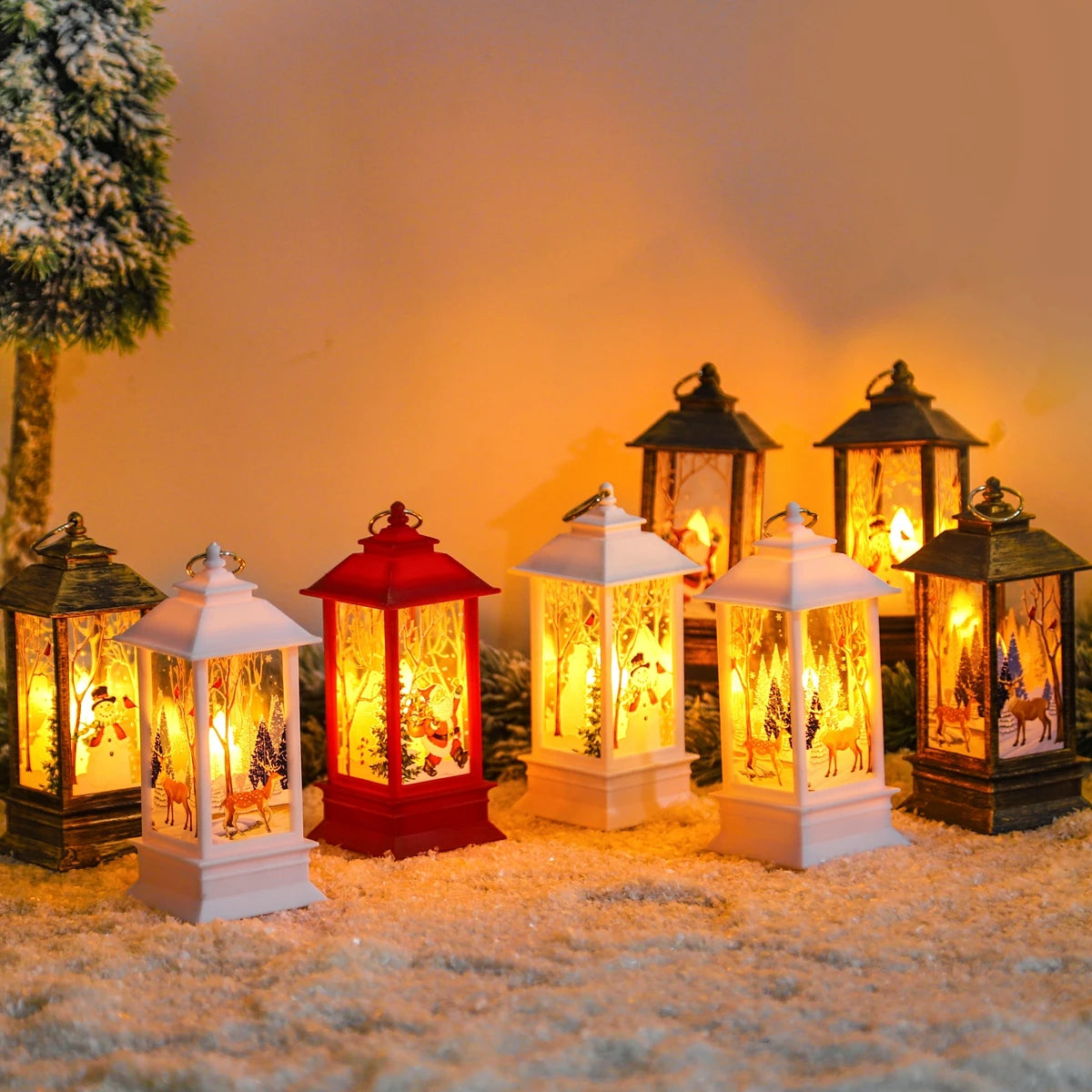 Christmas Lantern Light - Home Items Direct