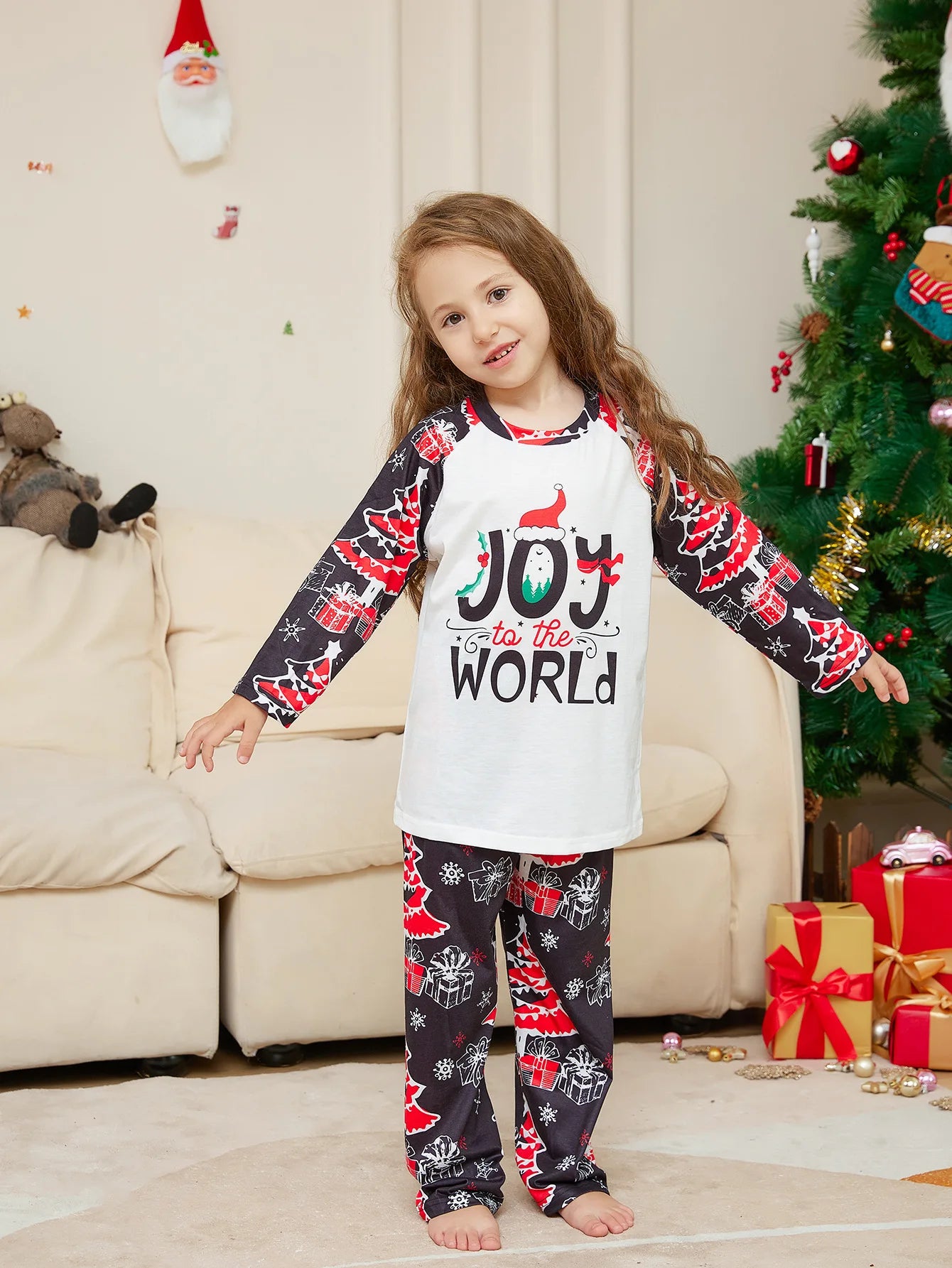 Joy to the World Christmas Pyjamas - Home Items Direct