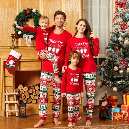 Family Merry Christmas Pyjamas - Home Items Direct