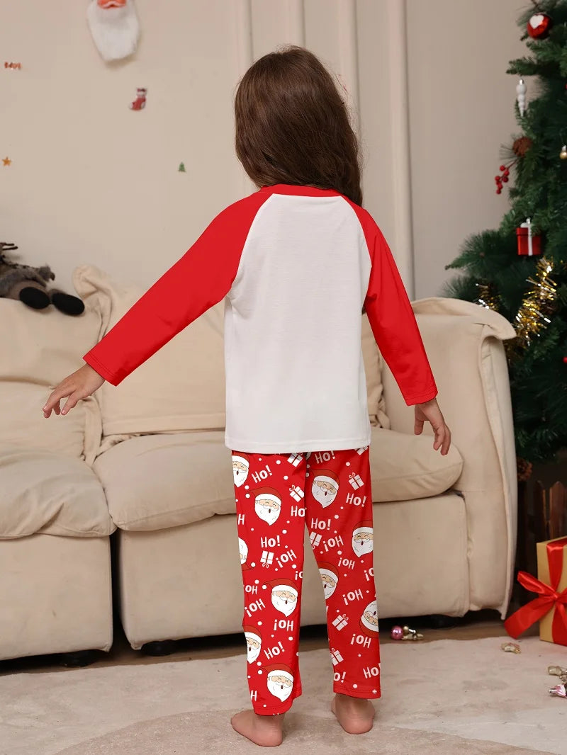 Red HoHoHo Christmas Pyjamas - Home Items Direct