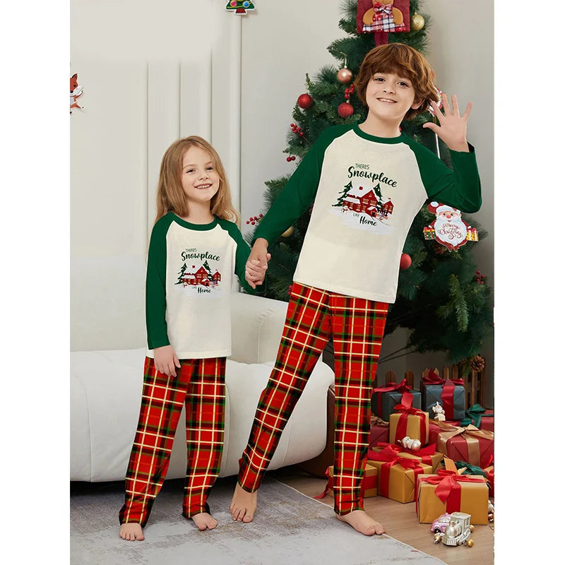 Traditional Family Christmas Pyjamas - Home Items Direct