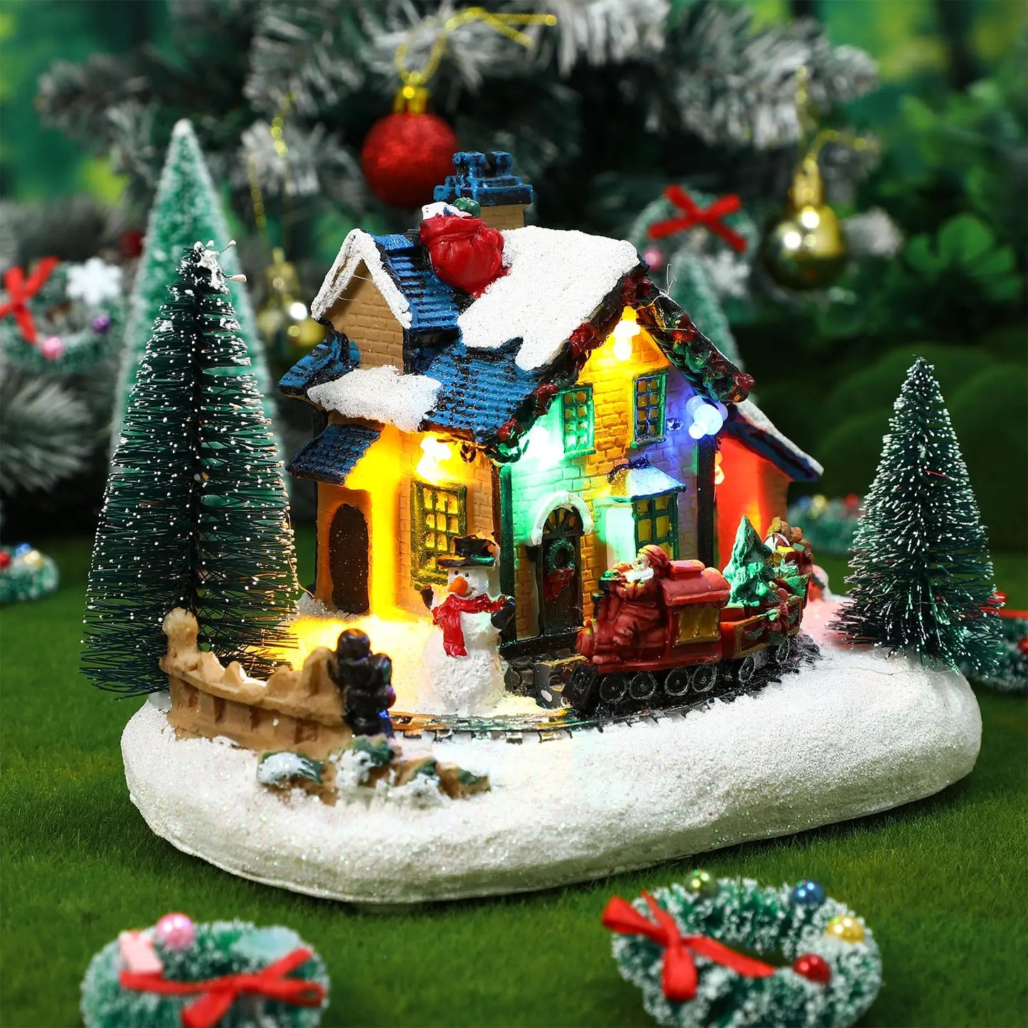 Christmas Ornament House - Home Items Direct