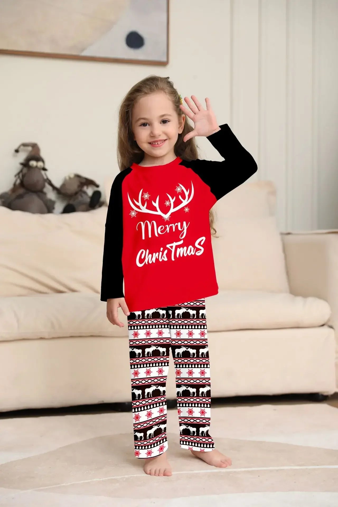 Colourful Merry Christmas Pyjamas - Home Items Direct