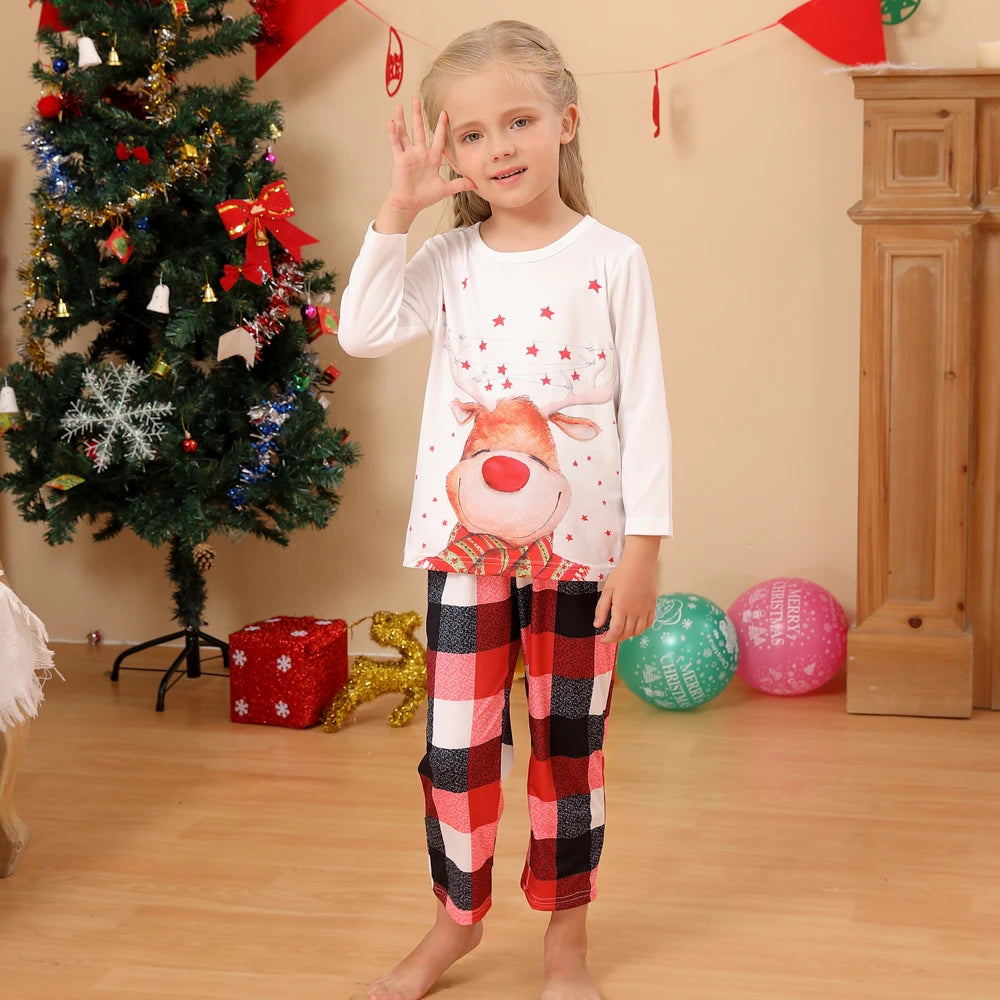 Family Reindeer Christmas Pyjamas - Home Items Direct