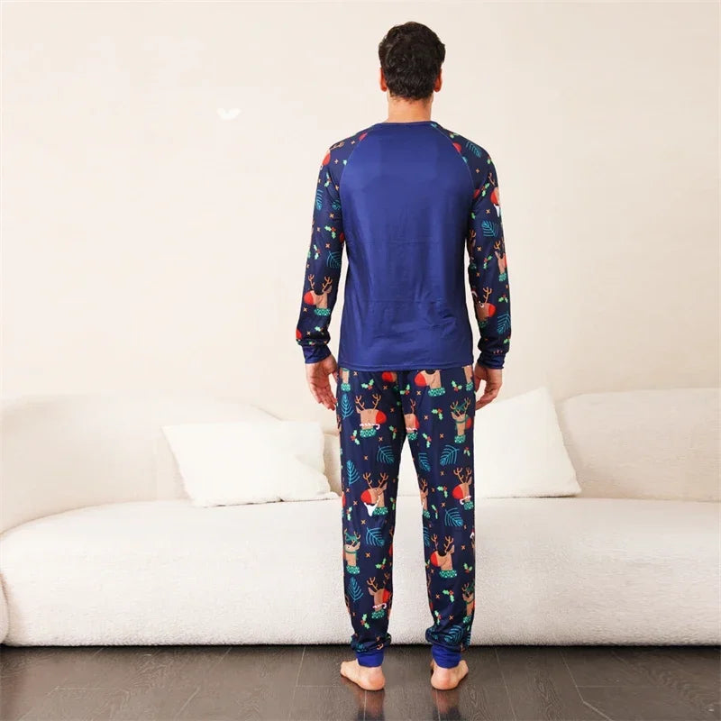 Family Reindeer Christmas Pyjamas - Home Items Direct