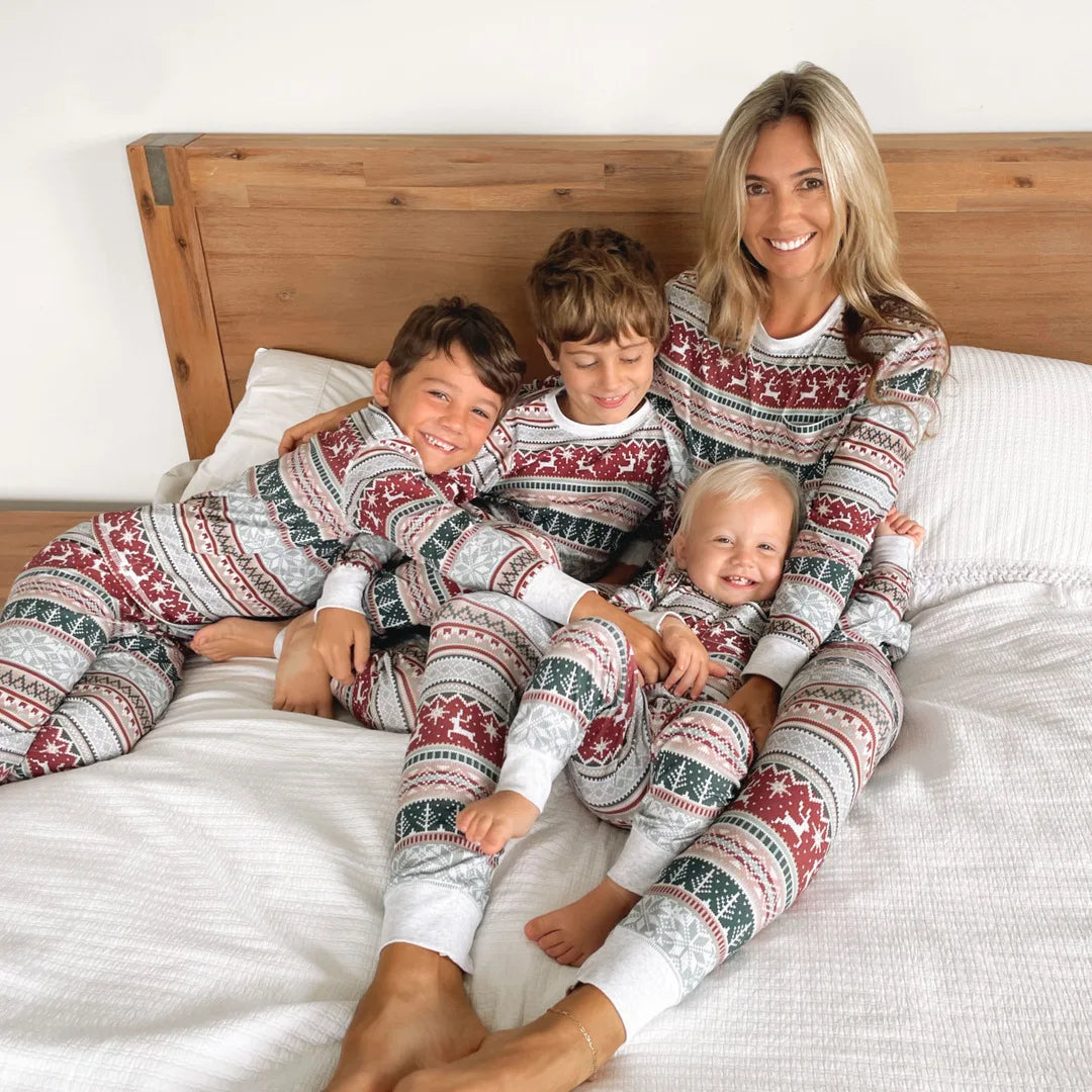Christmas Family Pattern Pyjamas - Home Items Direct