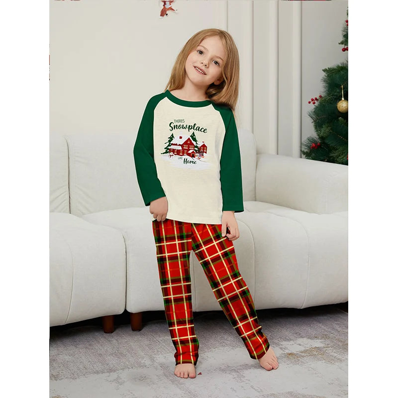 Traditional Family Christmas Pyjamas - Home Items Direct