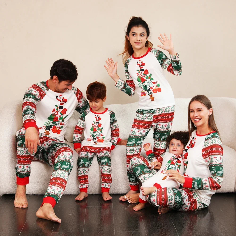 Festive Family Christmas Pyjamas - Home Items Direct