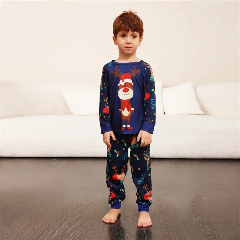Family Reindeer Christmas Pyjamas - Home Items Direct