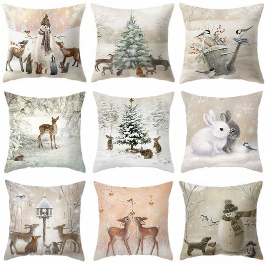 Christmas Cushion Cover - 45cm - Home Items Direct