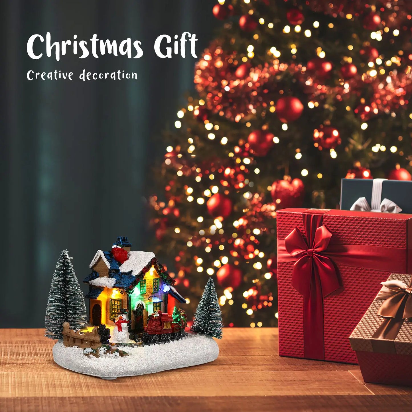 Christmas Ornament House - Home Items Direct