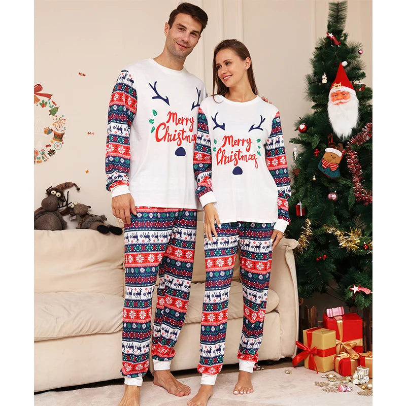 Merry Christmas Family Pyjamas - Home Items Direct