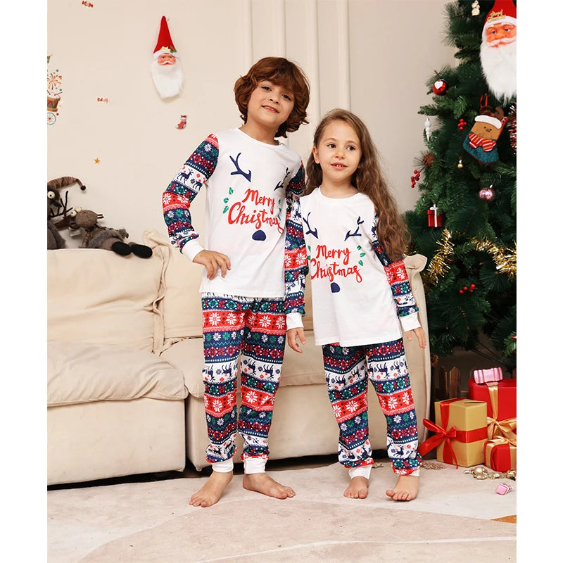 Merry Christmas Family Pyjamas - Home Items Direct
