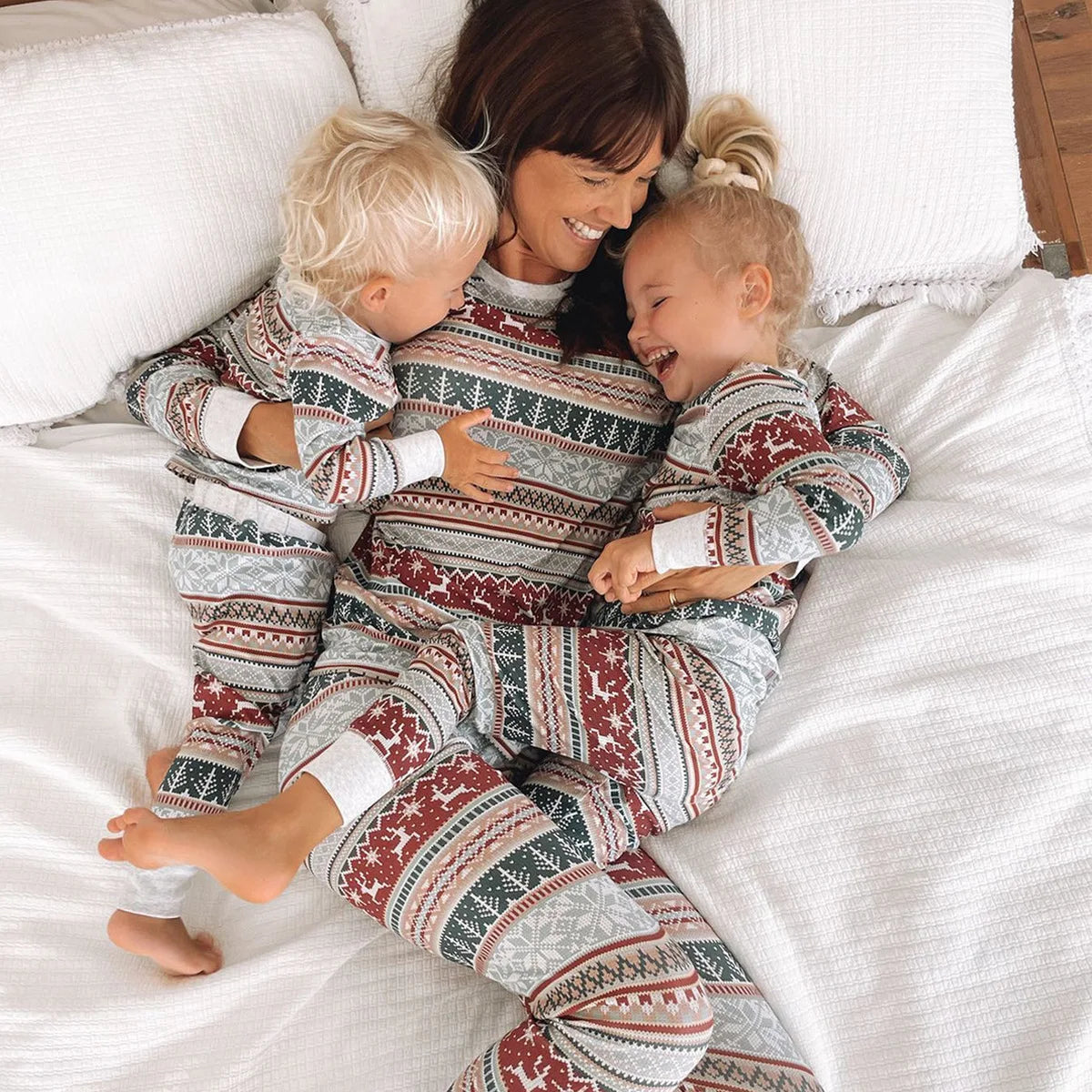 Christmas Family Pattern Pyjamas - Home Items Direct