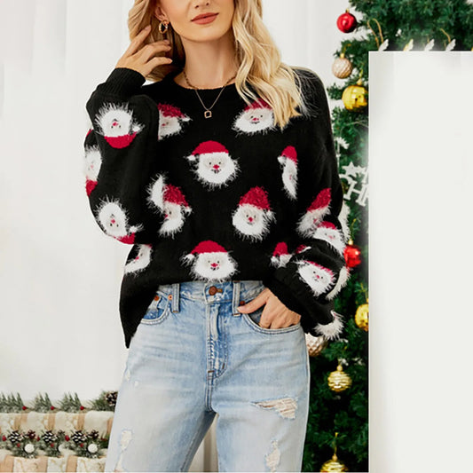 Ladies Oversized Christmas Jumper - Home Items Direct