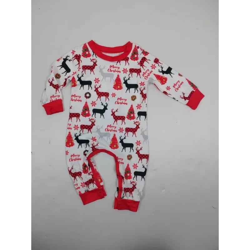 Christmas Pattern Family Pyjamas - Home Items Direct