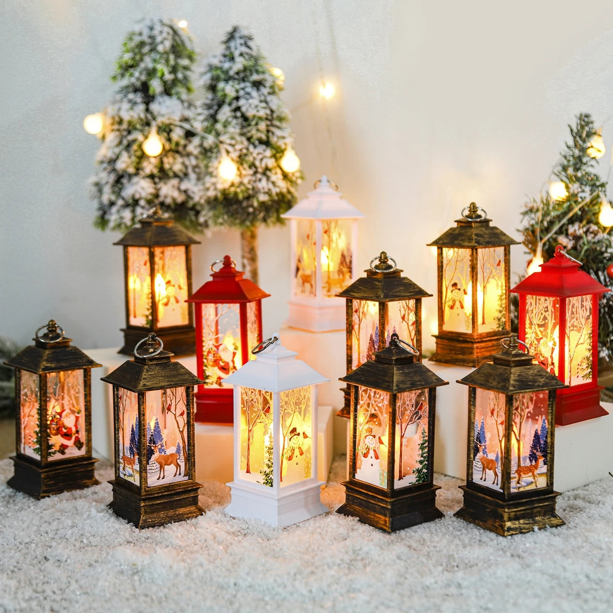 Christmas Lantern Light - Home Items Direct