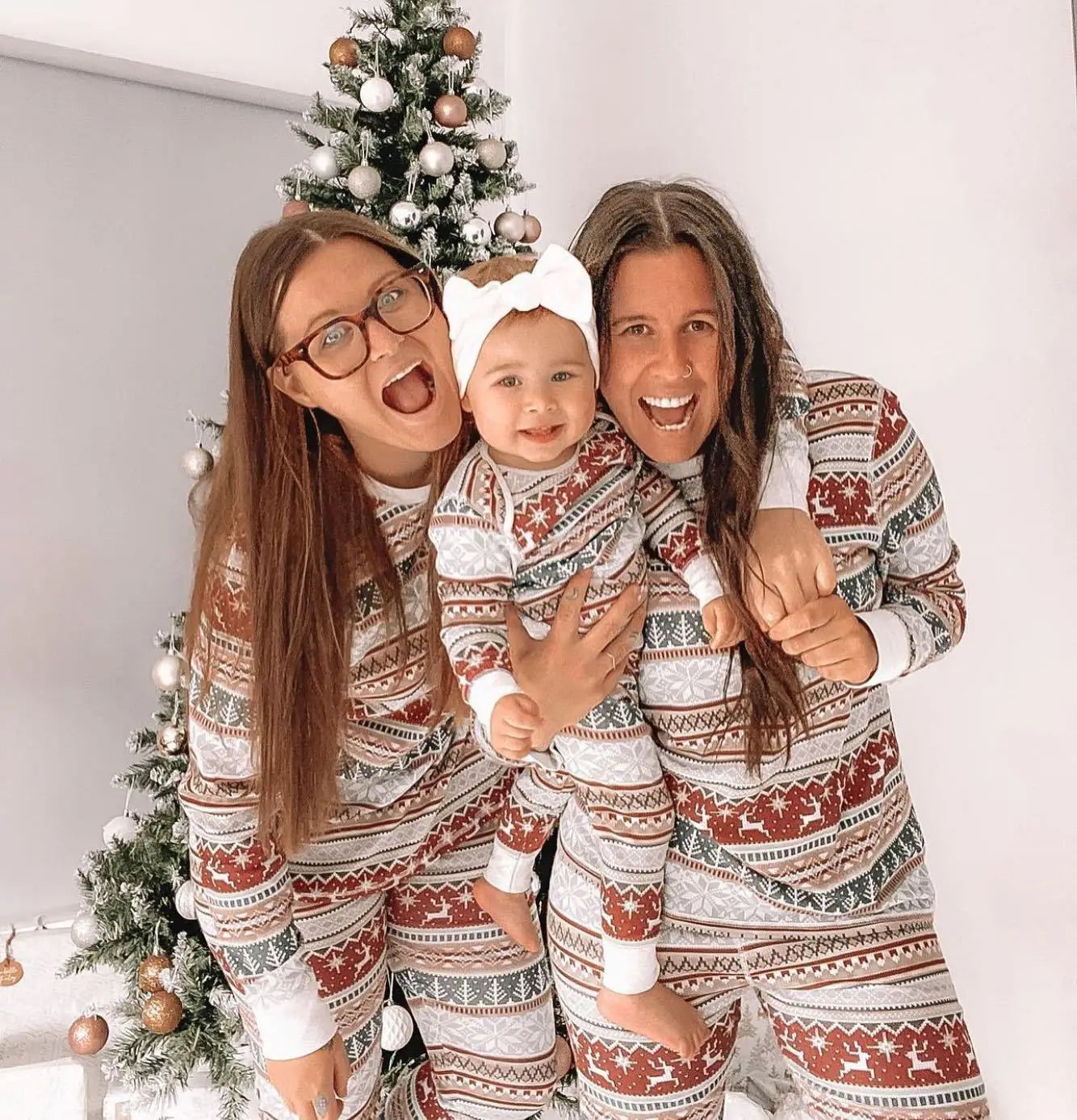 Christmas Family Pattern Pyjamas - Home Items Direct