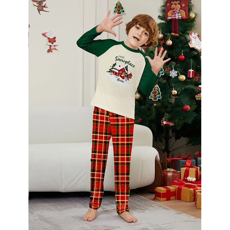 Traditional Family Christmas Pyjamas - Home Items Direct