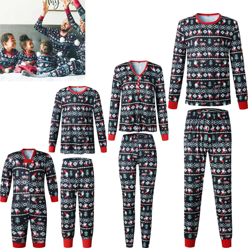 Pattern Family Christmas Pyjamas - Home Items Direct