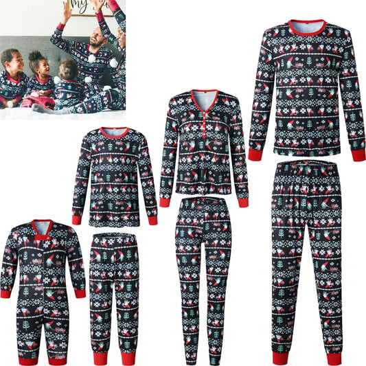 Pattern Family Christmas Pyjamas - Home Items Direct