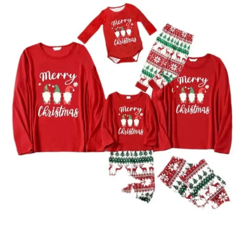 Family Merry Christmas Pyjamas - Home Items Direct