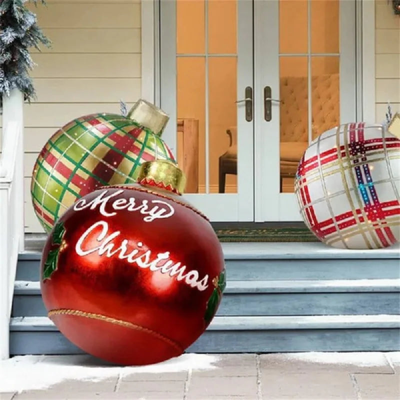 Outdoor Christmas Inflatable Bauble - Home Items Direct