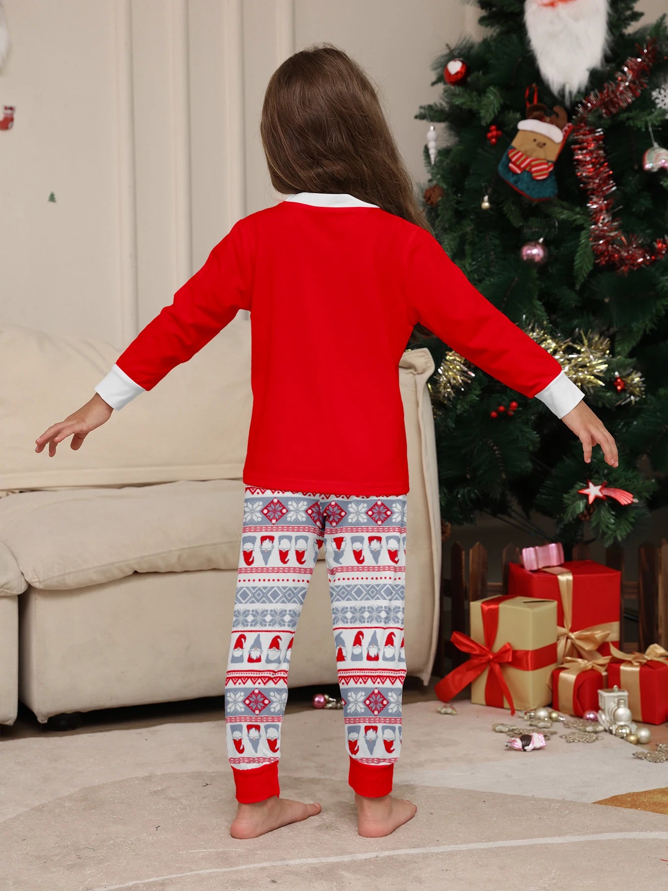 Santa Family Christmas Pyjamas - Home Items Direct