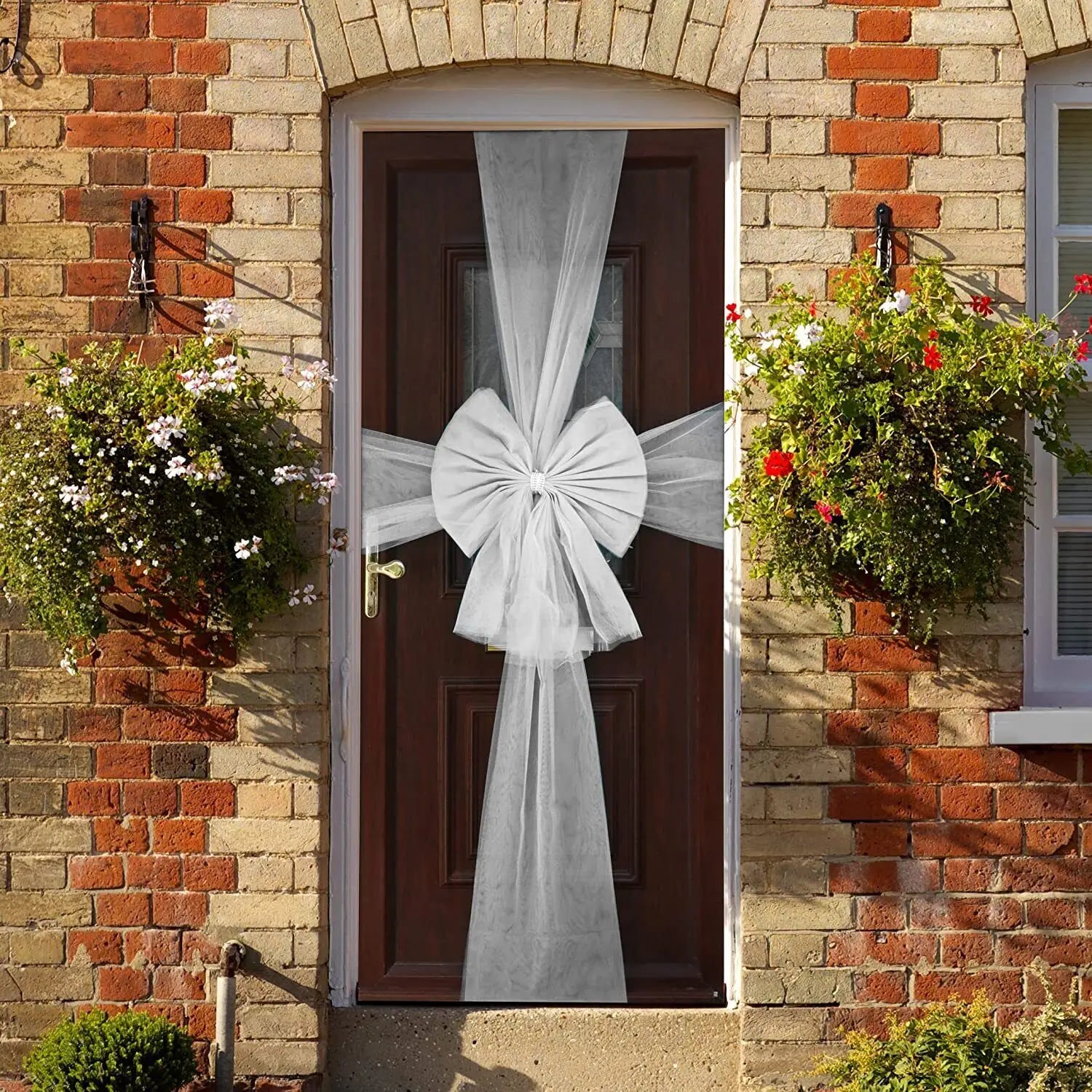 Christmas Door Ribbon Bow - Home Items Direct