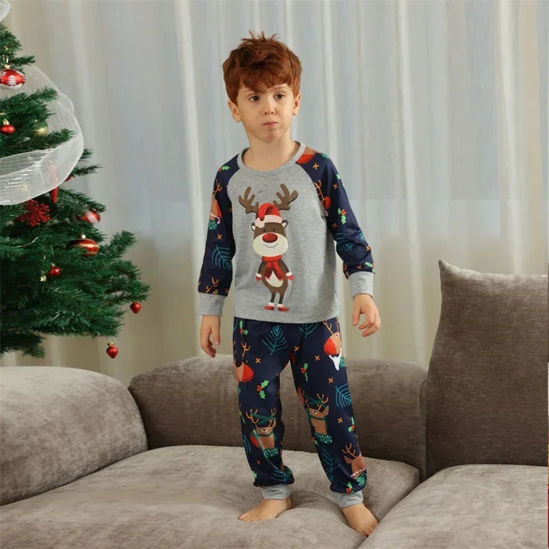 Family Reindeer Christmas Pyjamas - Home Items Direct