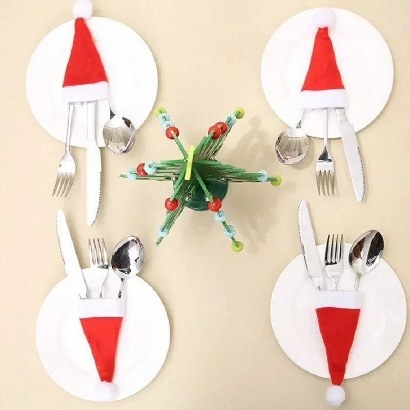 Christmas Cutlery Holder - Home Items Direct