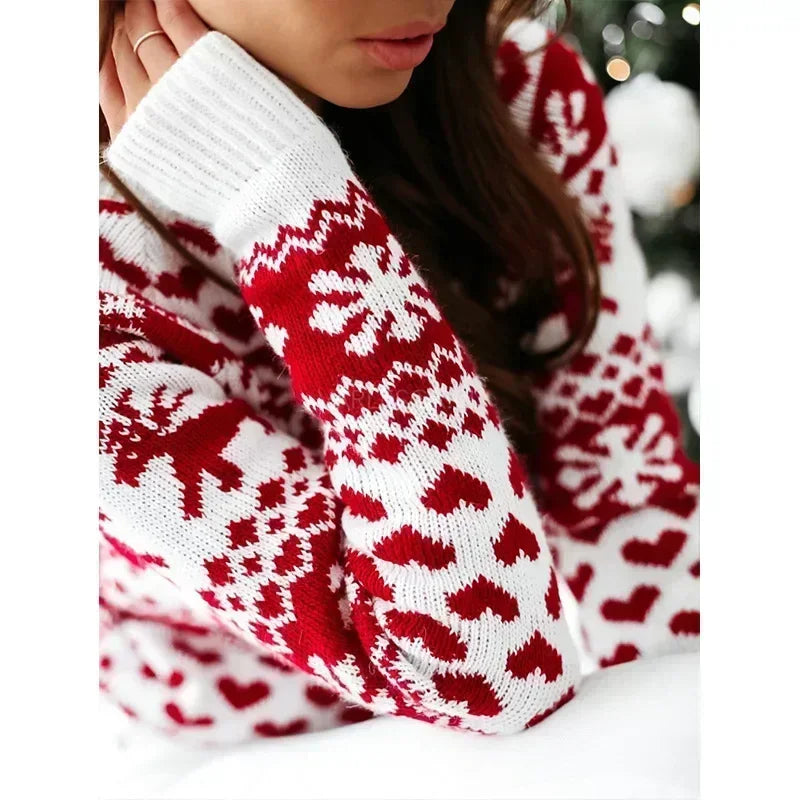 Ladies Warm Christmas Jumper - Home Items Direct