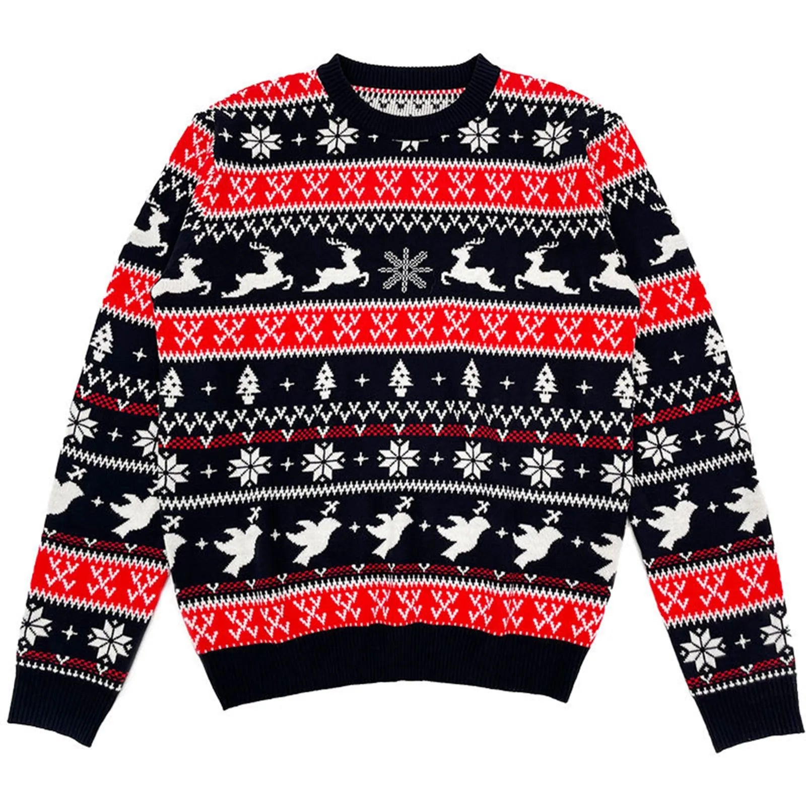 Ladies Christmas Loose Jumper - Home Items Direct